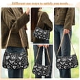 thumbnail image 5 of Ryvnso Butterfly Bohomia Womens Chain Shoulder Bag Tote Handbags Clutch Hobo Purse with Zipper for Travel, 5 of 7