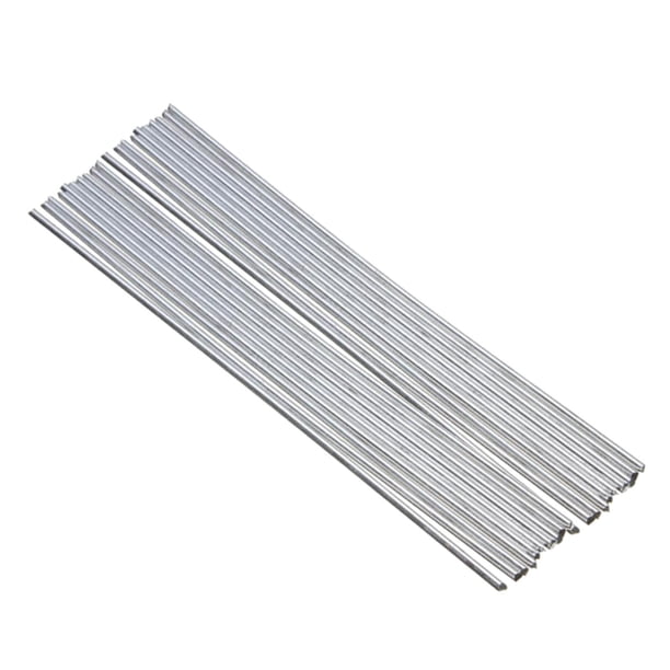 Varillas de soldadura de aluminio para aluminio o aleación de aluminio fáciles de fundir con núcleo de fundente de aluminio 16mm x 33cm 20 piezas