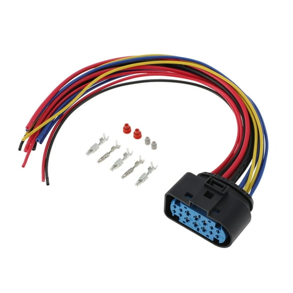 Unique Bargains No.17191052/WPT1357 Headlight Cable Repair Kit For Ford Focus 2012-2018 Headlight Headlight Plug 2 Pcs Waterproof Plug 2 Pcs Terminal 30cm 1 Set