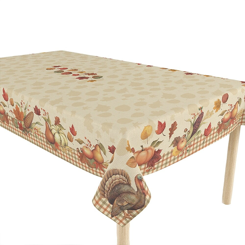 Laural Home Thanksgiving Harvest Tablecloth