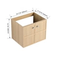 thumbnail image 5 of 24-inch Oak Plywood - Easy Assembly - Bathroom Usage - Save Effort on Assembly, 5 of 7