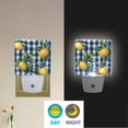 thumbnail image 2 of Yayeee LED Plug in Night Light for The Home with Auto Dusk to Dawn Light Sensors, 2 Pack, Cartoon Beige Lemon, 2 of 6