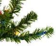 thumbnail image 5 of 6.5' Pre-Lit Canadian Pine Slim Artificial Christmas Wall Tree Multi, 5 of 7