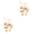 thumbnail image 4 of Cateissary Colgadores de cuadros Clavos de de doble cabeza Colgando Marco de fotos Gancho Pasadores Herramienta de oficina linda portátil 9 9 piezas poliédricas 2Conjunto, 4 of 6