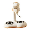 thumbnail image 4 of Dispensador de agua para mascotas, cuenco para perros, comedero multifuncional para mascotas, bebedero automático para conejos, hámsteres y gatitos. Blanco, 4 of 9
