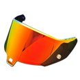 thumbnail image 1 of fastboy Super Alpine Sun Compatible with R10 Carbon Fiber Tail Helmet Accessories Durable PC Material Resistant Visible Golden Red, 1 of 2