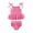 B-Pink, variant on LUOGENLI Girls Swimsuits Size 6-8 Girls Swimsuit Cut out Swimwear Summer Casual Tie Dye Beach Sport Bathing Girls Swimsuits Size 6 Long Sleeve Girls Swimsuit with Shorts Size 7 4-5 Years