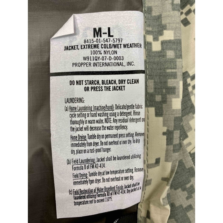 New Us Army Issue Ecwcs Gen III Level 6 Gore Tex Acu Digital New Us Army Issue Ecwcs Gen III Level 6 Gore Tex Acu Digital