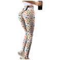 thumbnail image 4 of Women Printing High Waist Stretch Strethcy Fitness Leggings Yoga Pants Womens Activewear, 4 of 4