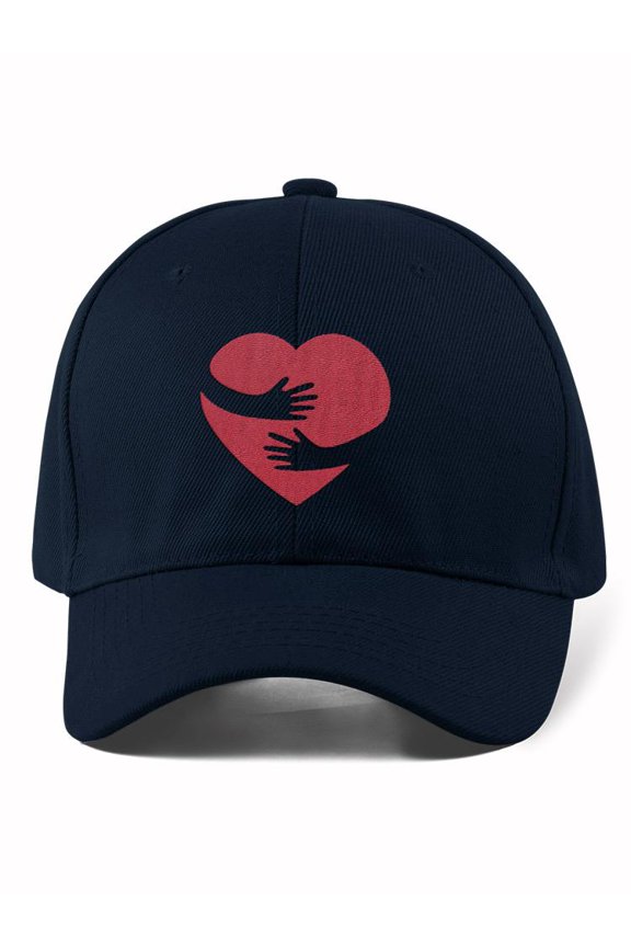 Read Heart Embracing Arms Hat  -Image by Shutterstock,  Small