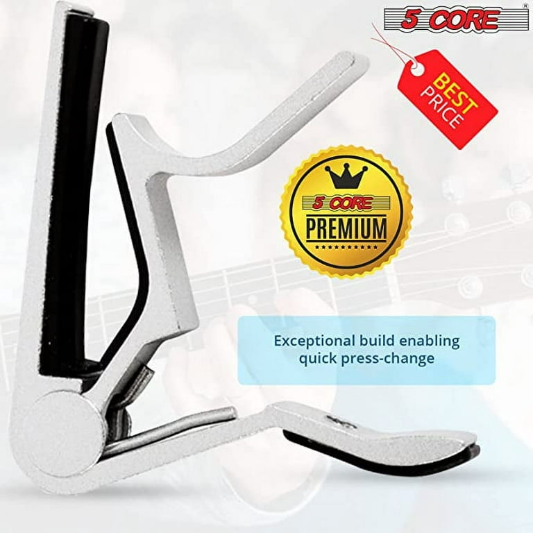 Guitar Capo Acoustic Clip Guitar String Instrument Clamp Fret Electric  Guitar Accessories Guitar Neck Capos 5 Core