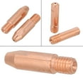 thumbnail image 3 of 20 Unids Punta de Contacto, 0.8 mm 1.0 mm 1.2 mm Punta de Contacto de Cobre M6 para Binzel 24KD MIG/MAG Antorcha de Soldadura(1.2) Punta de contacto Spptty herramientas industriales, 3 of 7