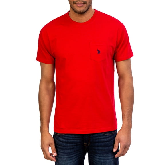 U.S. Polo Assn. Men's Crew Neck Pocket T-Shirt