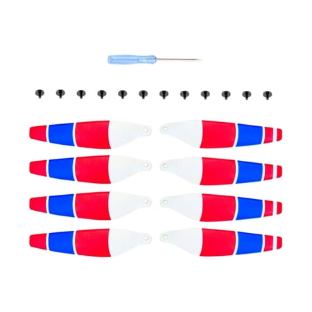 8 Pieces Drone Mini 3Pro, Professional Accessories High Performance Simple Installation Red Blue White
