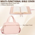 thumbnail image 4 of Funda de biblia Bunnychill grande para mujer con compartimentos, 4 of 7
