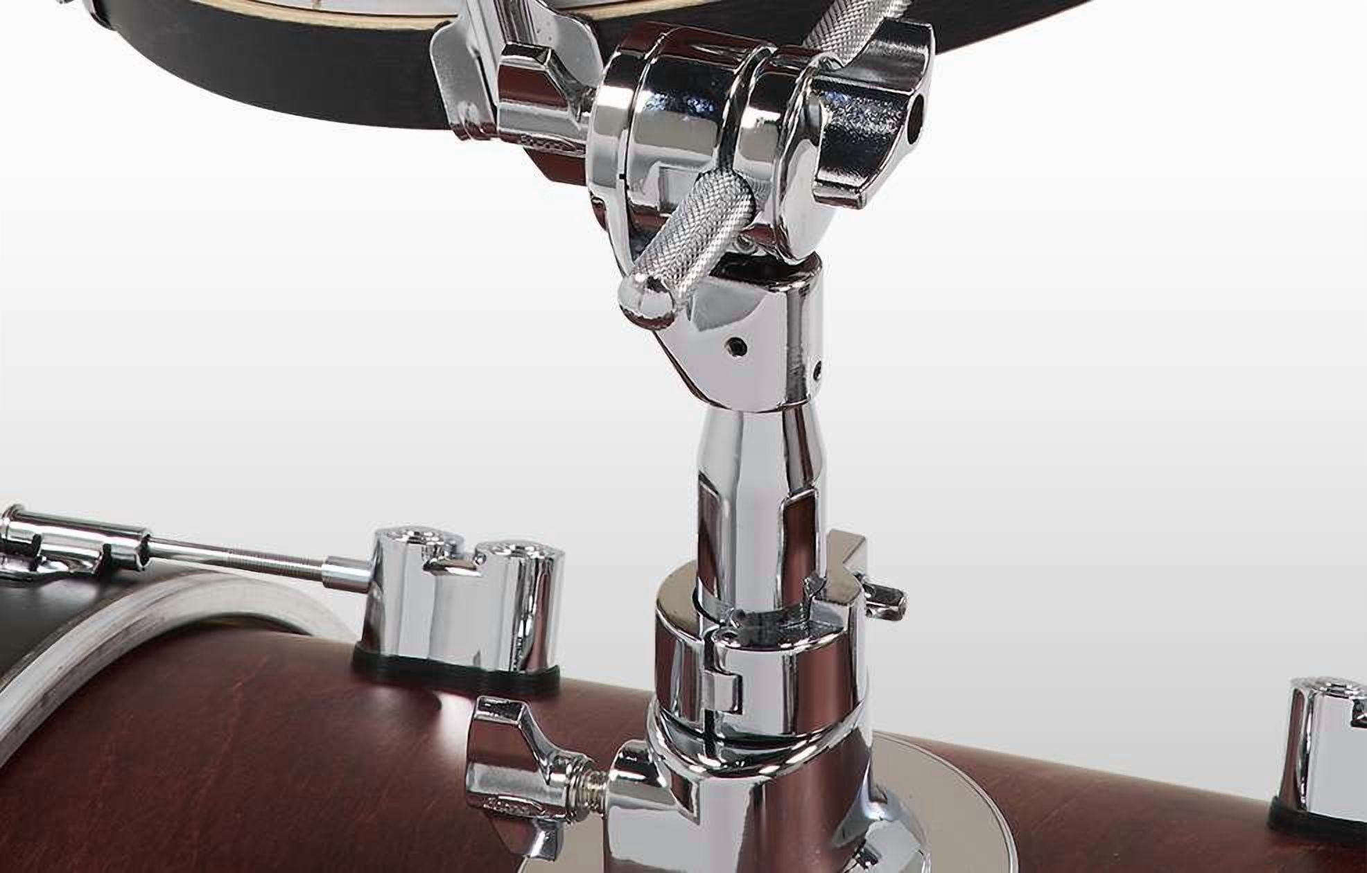 PDP Concept Classic Series 3-Piece Maple Shell Pack, Ox Blood with Ebony Hoops and Chrome Hardware; 9x13, 16x16, 14x24