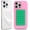 Emerald Green+Transparent, variant on 2 Pack Suction Cup Phone Case Mount Double-Sided, Hands-Free Grip Holder for and Android, Sticky Phone Stand for Selfies and Videos, +Transparent