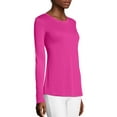 thumbnail image 4 of Hanes Sport Women's Cool DRI Performance Long-Sleeve Crew T-Shirt, Sizes S-2XL, 4 of 7