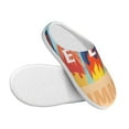 thumbnail image 3 of Picia Hello Summer3 for Women's Lamb-hug Comfy Fleece House Slippers Memory Foam, Slip-on House Shoes Indoor Outdoor-42/43, 3 of 7