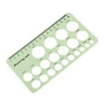 thumbnail image 2 of Herramienta de medición de brida mamaria, regla de medición de pezones para madres, regla de pezón de silicona, herramienta de medición de pezones, máxima comodidad, 2 of 8