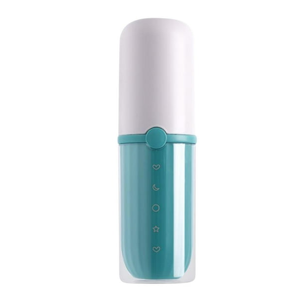 Juego de Enjuague Bucal Portátil 3 En 1 con Cepillo, Vaso y Estuche para Pasta de Dientes.