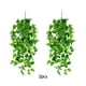 thumbnail image 3 of Plantas colgantes artificiales Inteprter 2 piezas hiedra verde, 3 of 6