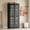 Black, variant on Tribesigns 71 Inch Tall Shoe Cabinet with Adjustable Shelves, Modern 8-Tier Shoe Storage Cabinet with Doors for Living Room, Bedroom, Entryway, White