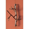 Ancient Graffiti Twig Hanging Hook, Gray, 8.75"H
