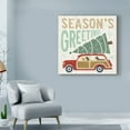 thumbnail image 3 of Trademark Fine Art 'Holiday on Wheels II' Canvas Art by Michael Mullan, 3 of 3