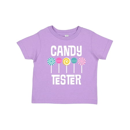 

Inktastic Candy Tester Cute Sweets Gift Toddler Boy or Toddler Girl T-Shirt