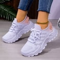 thumbnail image 2 of Rotm Tennis Shoes Womens Women's Lightweight Slip On Walking Running Shoes Pink,7, 2 of 7