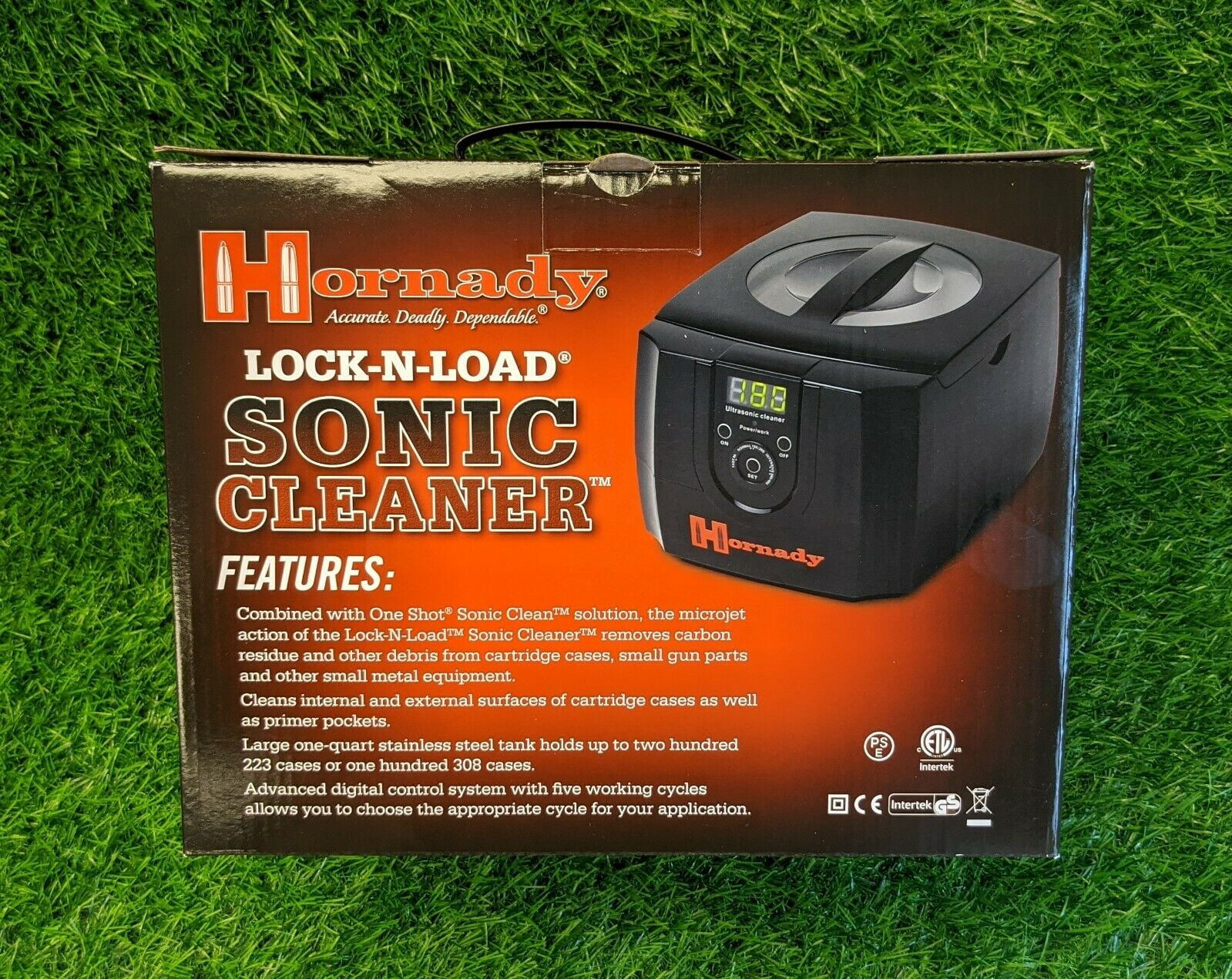 HORNADY LOCKNLOAD MAGNUM SONIC CLEANER CLEANING SYSTEM UNIVERSAL