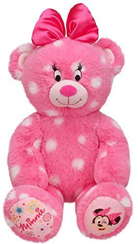 Build a Bear New Full Size Minnie Mouse Pink Polka Dot Teddy Bear Dress Clothes 