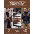 thumbnail image 6 of BadPiggies Winter Gloves for Men Women, Touch Screen Texting Warm Gloves with Thermal Soft Fleece Lining Elastic Cuff, 6 of 9