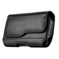 thumbnail image 4 of GENEMA Horizontal Leather Belt Case Holster Pouch Sleeve Phone Holder for Men Travel Outdoor, 4 of 10