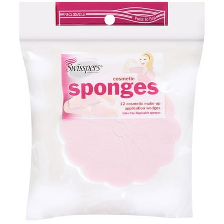 Swisspers Flower Petal Sponges, 12ct
