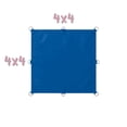 thumbnail image 2 of Lona Impermeable Para Exterior Reforzada Con Ojillos Azul 4x4 m, 2 of 5