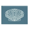 thumbnail image 1 of Scallop Cutting Board, Zentangle Lace Look Flourishing Shell Graphic with Ornament Details Print, Decorative Tempered Glass Cutting and Serving Board, in 3 Sizes, by Ambesonne, 1 of 2