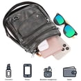 thumbnail image 6 of BadPiggies Crossbody Cell Phone Pouch, Waterproof PU Leather Purse Wallet Lightweight Adjustable Small Shoulder Bag, 6 of 8