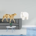 thumbnail image 2 of Figura De Elefante Guepardo Dorado, Escultura Animal, Centro De Mesa Decorativo, Adorno Coleccionable Para Oficina, Decoración Del Hogar, Estantería De Mesa., 2 of 8