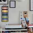 thumbnail image 2 of Vinyl Roll Holder With 48 Compartments, Vinyl Roll Storage Organizer Wall Craft Room Organizers And, 2 of 5