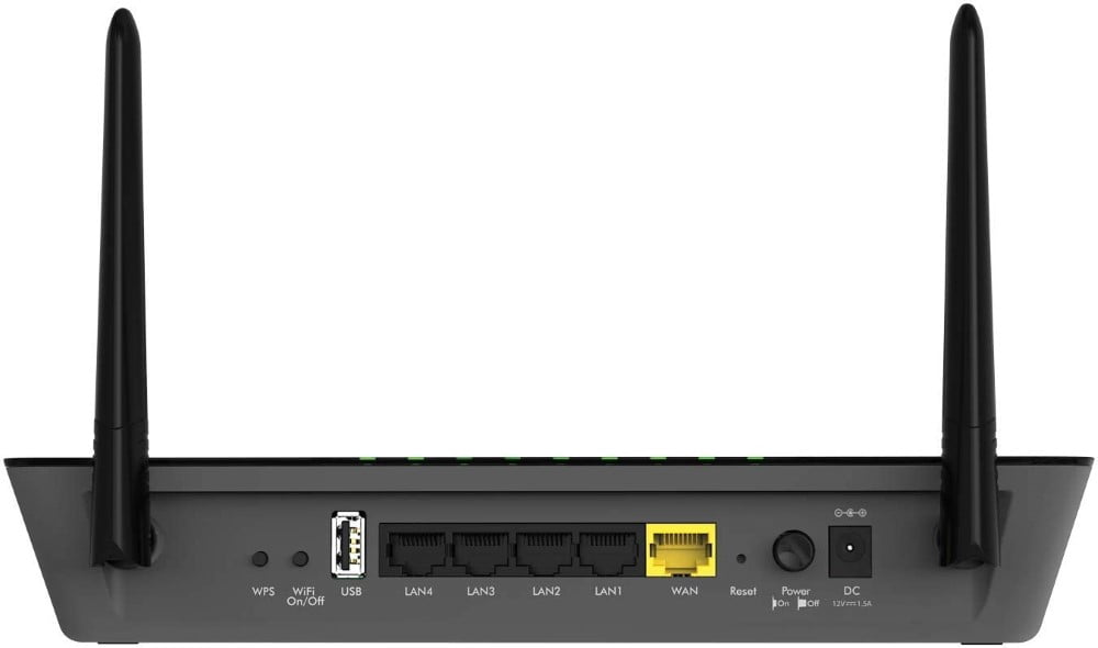 Netgear Rtr Back Netgear Router Back