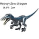thumbnail image 4 of Bloques de construcción de dinosaurios Juguetes Jurásico Gran Tiranosaurio Rex Bloques de construcción ensamblados Rompecabezas Ensamblaje y ensamblaje de dinosaurios, 4 of 5