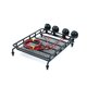 thumbnail image 5 of Estante Portaequipajes de techo con luces LED piezas de Metal de coche Remote Control Compatible con 1/14 1/12 1/10 SCX10 CC01 MN D90 D91 D99 MN90 MN99S Remote Control Car Abanopi Estante, 5 of 7