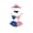 A, variant on Lzobxe Independence Day Porch Goose Clothes Patriotic American Flag Porch Goose Costume with Bikini Style for 250th Anniversary 4th of July Outdoor Party, Yard
