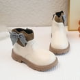 thumbnail image 6 of UngA Kids Ankle Boots Side Zipper Low Heels Boots for Girls (Toddler/Little Kid/Big Kid),Size 12, 6 of 7