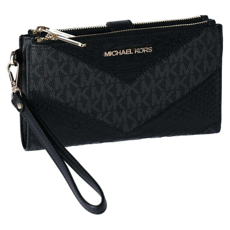 Michael Kors Womens Jet Set Travel Large Double Zip Wallet MK