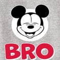thumbnail image 3 of Sibling Tee - Mickey Bro - Youth Crewneck Fleece Sweatshirt, 3 of 5