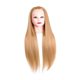 thumbnail image 3 of Cabezal de entrenamiento de peluquería Mannequin Head Multipurpose Practice Herramientas Cosmetología Cabeza de muñeca para acondicionamiento de Oro claro, 3 of 9