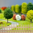 thumbnail image 4 of HOOWIFFY 1 Set Simulation Fence Pine Wood for Sand Table Building Decorative, 4 of 5
